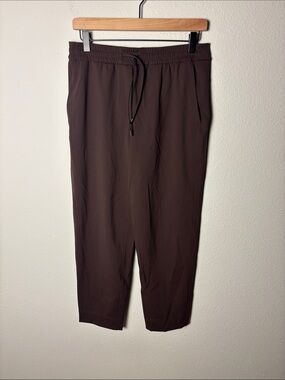 Lululemon Tapered-Leg Mid-Rise Pant 7/8 Length *Luxtreme Espresso W5FWDS